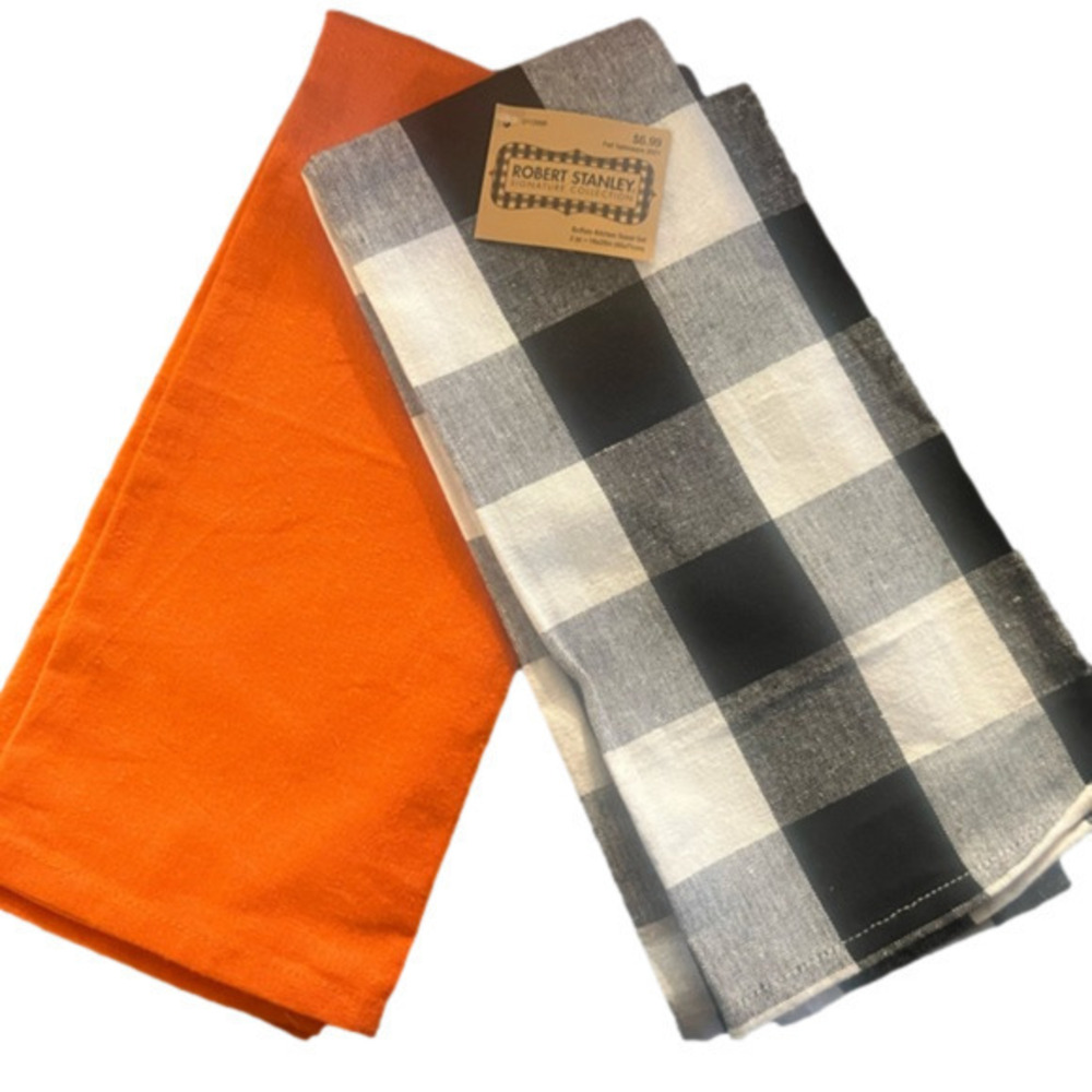 Dish towels-set of 2 (BUNDLE-2 sets included)